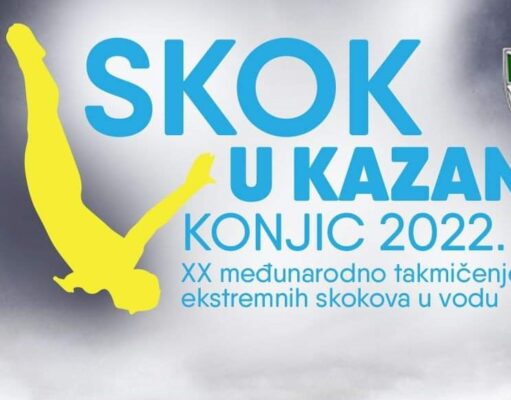 Međunarodno takmičenje u ekstremnim skokovima u vodu “Skok u Kazan” 30. jula u Konjicu
