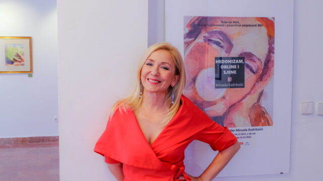 Izložba akvarela i keramike bh. umjetnice Mirsade Kadribašić “Hedonizam, obline i sjene”