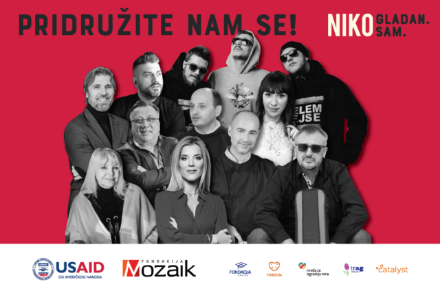 Pridruzite nam se - niko gladan, niko sam - Mozaik
