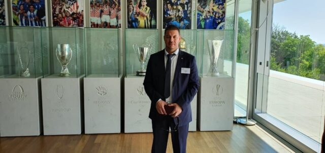 Amel Bajgorić, predsjednik Mostar SG Staklorada