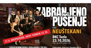 Zabranjeno pušenje: Neuštekani rasprodali koncert u Tuzli, novi koncert na jesen, a sljedeći tjedan nastup u Mostaru